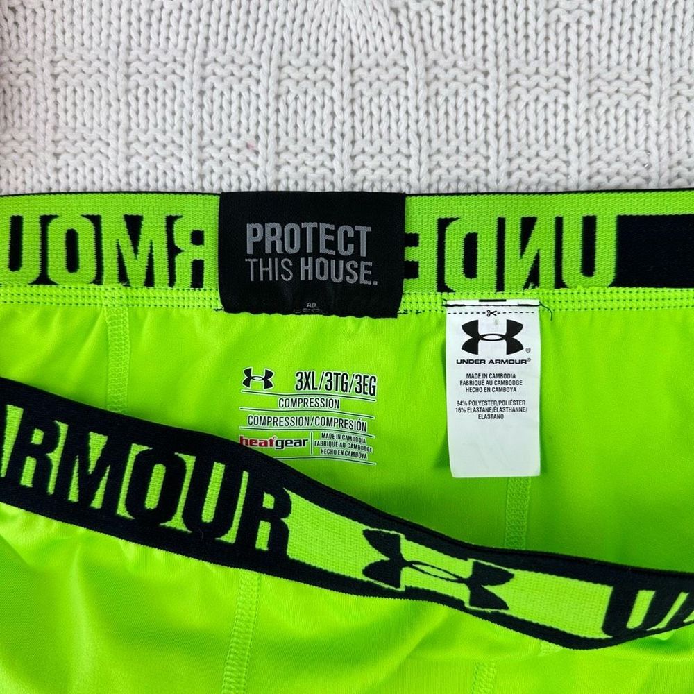 Under Armour Compression HeatGear Spandex Shorts Size 3X - Picture 4 of 6